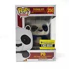 Funko POP! Movies Dreamworks Kung Fu Panda Po Flocked #250 Vinyl Figure