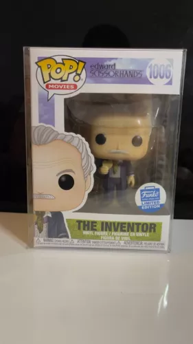 FUNKO POP! MOVIES EDWARD SCISSORHANDS: THE INVENTOR #1006 (FUNKO-SHOP EXCLUSIVE
