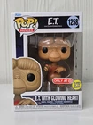 Funko Pop Movies E.T. with Glowing Heart #1258 Target Exclusive Vinyl Figure