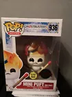 Funko Pop! Movies Ghostbusters Afterlife Mini Puft  Fire Glow Edition #936 gitd