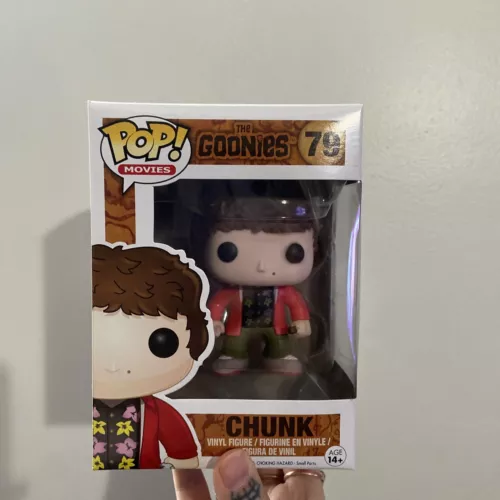 Funko Pop Movies Goonies Chunk  #79 Vinyl Figure Rare