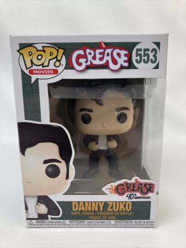 Funko POP! Movies Grease Danny Zuko #553 Vinyl Figure New NIB
