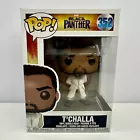 Funko Pop Movies Marvel Black Panther T'CHALLA #352 + protector case MIB