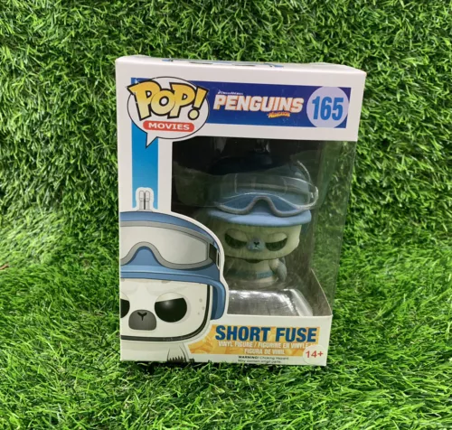 Funko Pop Movies Penguins Of Madagascar Short Fuse Vinyl Figure 165 Boxed