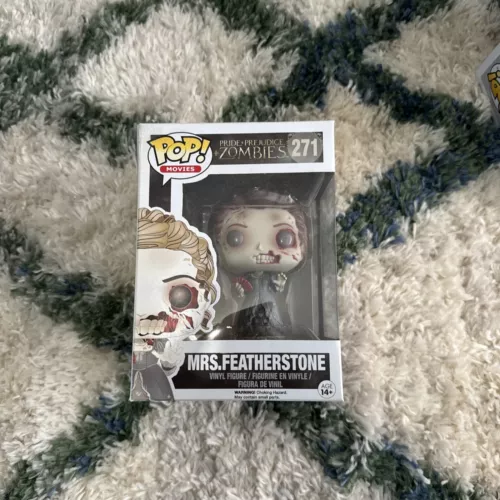 Funko POP! Movies Pride Prejudice Zombies Mrs Featherstone #271 Vinyl Figure