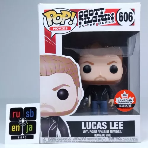 Funko Pop! Movies Scott Pilgrim vs. The World Lucas Lee Canadian Exclusive #606