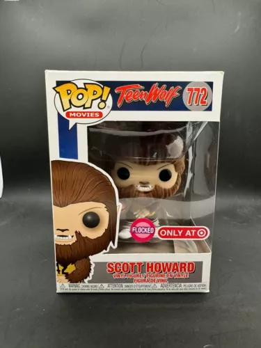 Funko POP! Movies Teen Wolf Scott Howard #772 Target Exclusive Flocked