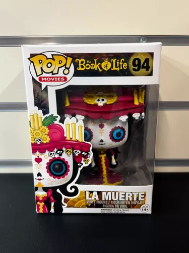Funko POP! Movies: The Book of Life #94 - La Muerte VAULTED! RARE! w/ Protector!
