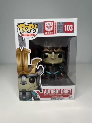 Funko Pop Movies Transformers Age of Extinction AUTOBOT DRIFT #103 NEW