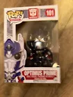 Funko Pop! Movies Transformers Optimus Prime #101 2014 Pop In Pop Protecter