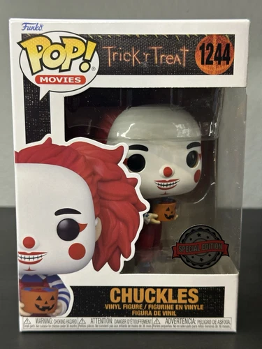 Funko Pop! Movies Trick 'r Treat Chuckles #1244 Special Edition with Protector