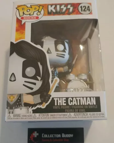 Funko Pop! Music Rocks 124 KISS The Catman Pop Vinyl Action Figure FU28507