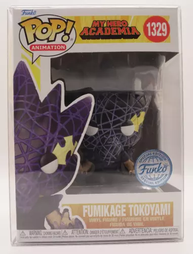 Funko Pop! My Hero Academia - Fumikage Tokoyami - Special Edition Sticker #1329!