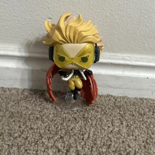 Funko Pop! My Hero Academia: Hawks FLOCKED  #1147 (OUT OF BOX) Chalice Excl