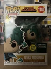 Funko POP! My Hero Academia Izuku Midoriya 1140 GITD Barnes & Noble W/ Protector