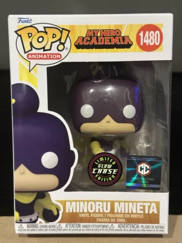 Funko Pop! My Hero Academia Minoru Mineta #1480 GITD Chase Chalice Exclusive