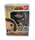 Funko Pop! My Hero Ochaco Uraraka #887 Metallic Chase Funimation Exclusive