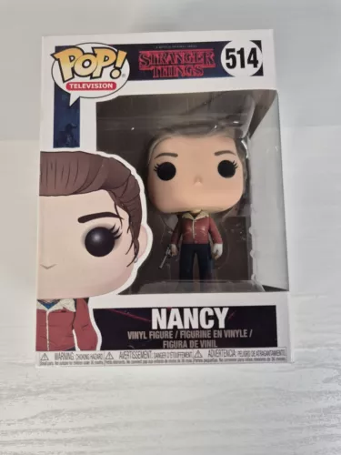 Funko Pop! Nancy #514 Stranger Things Television Vinyl Figure With Pop Protector