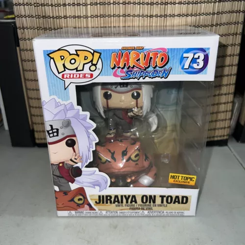 Funko Pop! Naruto Jiraiya On Toad #73 Hot Topic Exc 6" Vinyl Figure