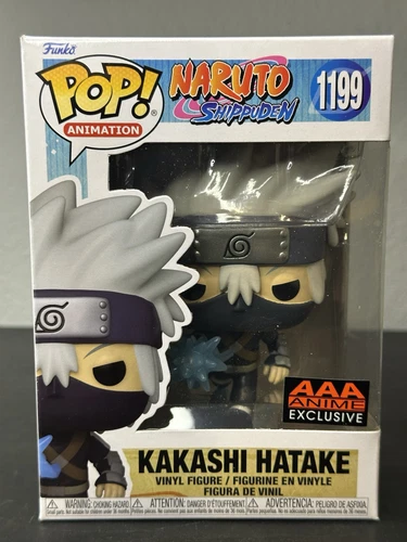 Funko Pop! Naruto: Kakashi Hatake #1199 AAA Anime (Exclusive) Common w/Protector