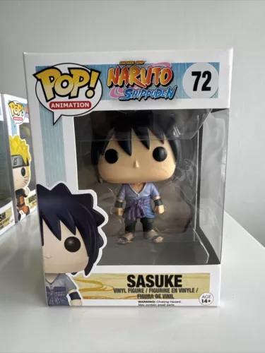 Funko Pop Naruto Shippuden 72 Sasuke Uchiha Shonen Jump Manga Anime