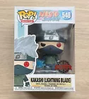 Funko Pop Naruto Shippuden Kakashi Lightning Blade #548 + Free Protector