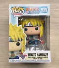 Funko Pop Naruto Shippuden Minato Namikaze Crouching #935 + Free Protector