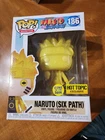 Funko Pop Naruto Shippuden Naruto (Six Path) 186 GITD Hot Topic Exclusive