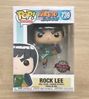 Funko Pop Naruto Shippuden Rock Lee #739 + Free Protector