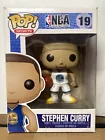 Funko POP NBA Basketball Golden States Warriors 19 Stephen Curry White Blue Box