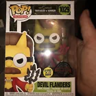 Funko Pop! Ned Flanders Devil glow in the dark Gitd 1029 the simpsons Special 💎