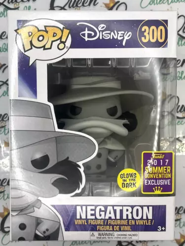 Funko Pop! Negatron #300 - Glow In The Dark - Darkwing Duck