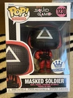 Funko Pop! Netflix Squid Game #1230 Masked Soldier Triangle Mask - Exclusive NEW