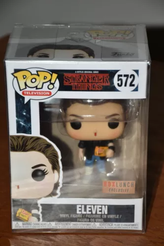 Funko Pop! Netflix Stranger Things Eleven #572 (Box Lunch Exclusive) w/protector