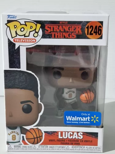 Funko Pop! Netflix Stranger Things Lucas 1246 Pop Vinyl Walmart Exclusive
