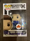 Funko Pop NHL #91 Quinn Hughes *CANADIAN EXCLUSIVE* (NEW)