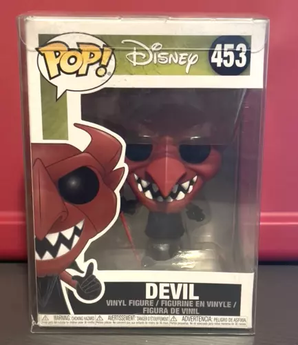 Funko Pop Nightmare Before Christmas Devil #453 Disney,   in a Protective Case