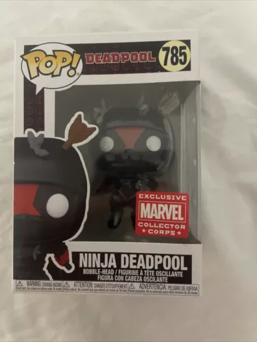 Funko Pop! Ninja Deadpool #785 Marvel Vinyl Figure  Collectors Corps Exclusive
