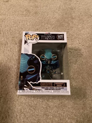 FUNKO POP! OKOYE (MIDNIGHT ANGEL) #1177~ MINT~ BLACK PANTHER WAKANDA FOREVER ~