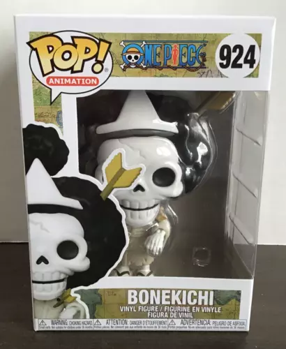 Funko Pop! One Piece Brook Bonekichi Funko Pop! Vinyl Figure #924 In Stock