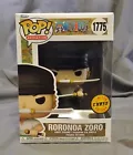 Funko Pop! One Piece Roronoa Zoro #1775 Three Swords Style Chase w/ Protector