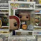 Funko Pop! One Piece Shanks #939 Funko Special Edition Chase LE Box Ding
