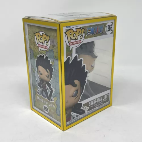 Funko POP! One Piece Snake-Man Luffy #1266 - Metallic Exclusive W/protector