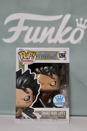 Funko Pop One Piece Snake-Man Luffy #1266 Metallic Funko shop exclusive