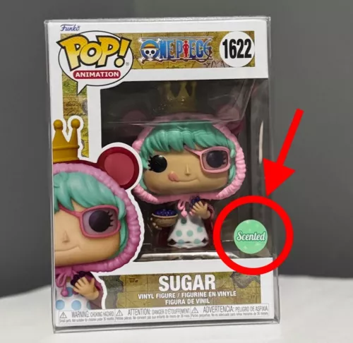 Funko Pop! One Piece Sugar Scented #1622 w/Protector NO STICKER ERROR Summer Con