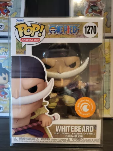 Funko Pop! One Piece Whitebeard #1270 Crunchyroll Exclusive w Free Protector