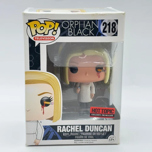Funko Pop! Orphan Black - Rachel Duncan #218 Hot Topic Pre-Release Exclusive DMG