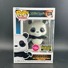 Funko Pop! Panda FLOCKED Jujutsu Kaisen #1374 EE Entertainment Earth Exclusive