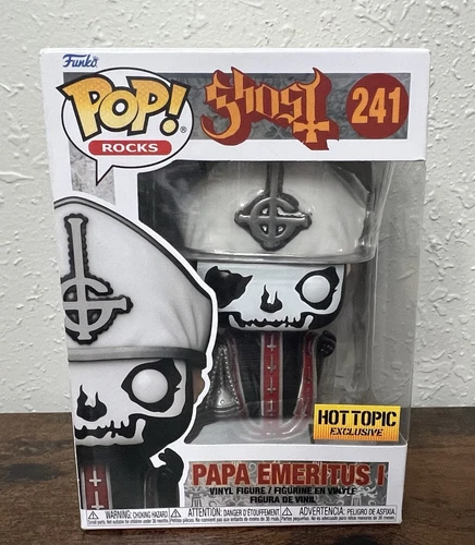 FUNKO POP Papa Emeritus I 241 Hot Topic Exclusive Ghost Rocks NEW
