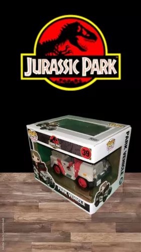 Funko Pop Park Vehicle Jurassic Park 25th Anniversary 39 Vaulted